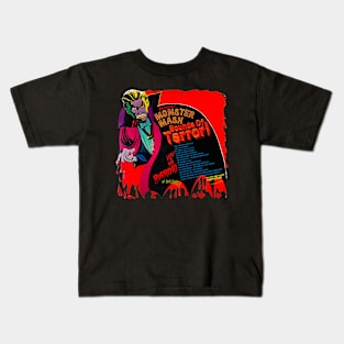 MONSTER MASH Sounds Of Terror! 1974 Kids T-Shirt